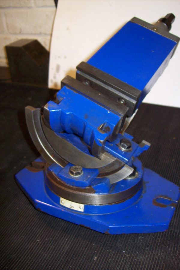 75mm 3 way tilt and swivel machine vice