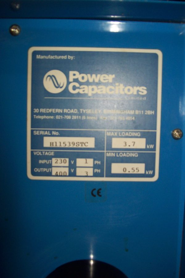 Transwave 3.7KW static phase convertor. - Image 2